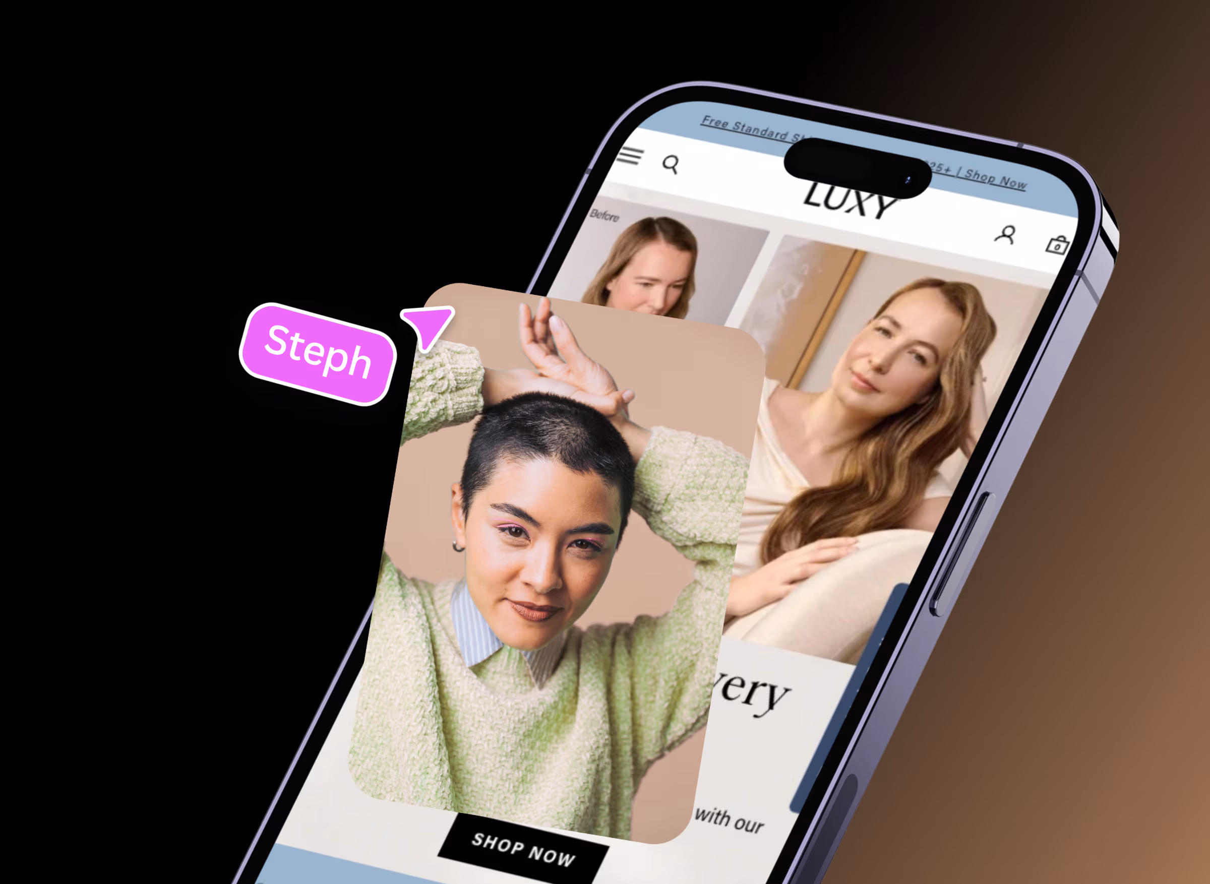 Luxy Hair Extensions E-Commerce Overhaul
