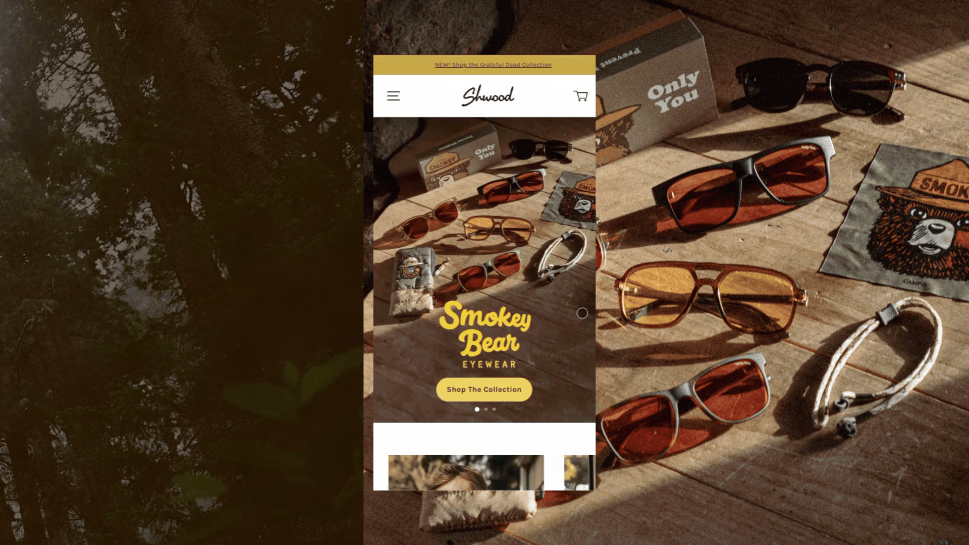 Shwood Eyewear E-Commerce & Brand Storefront